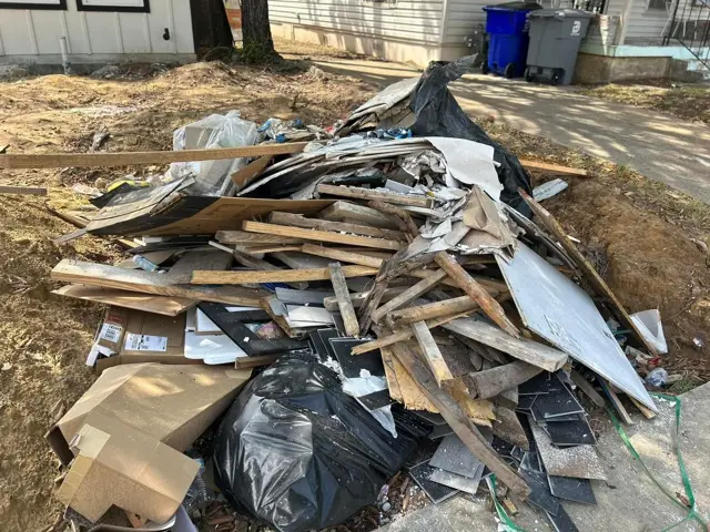 Construction debris removal