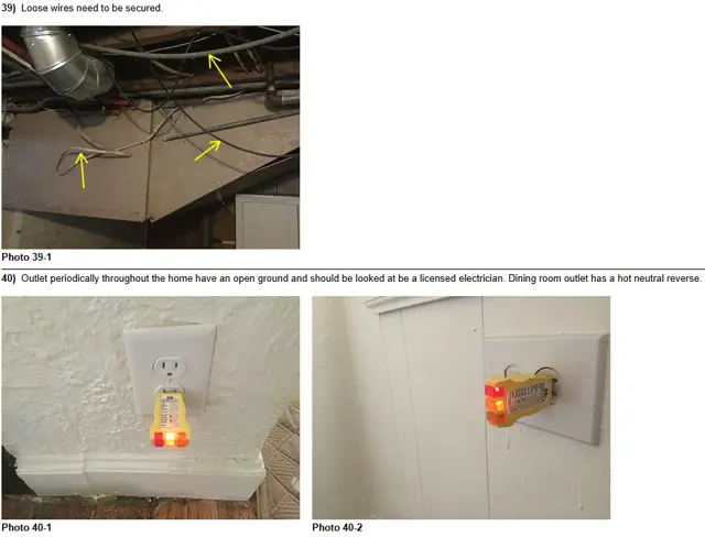 Inspector flag: open-ground outlets