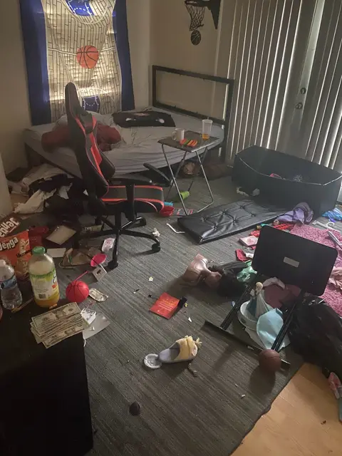 Room cleanout, before