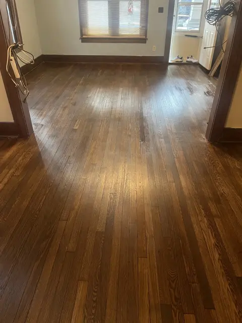 Hardwood refinish