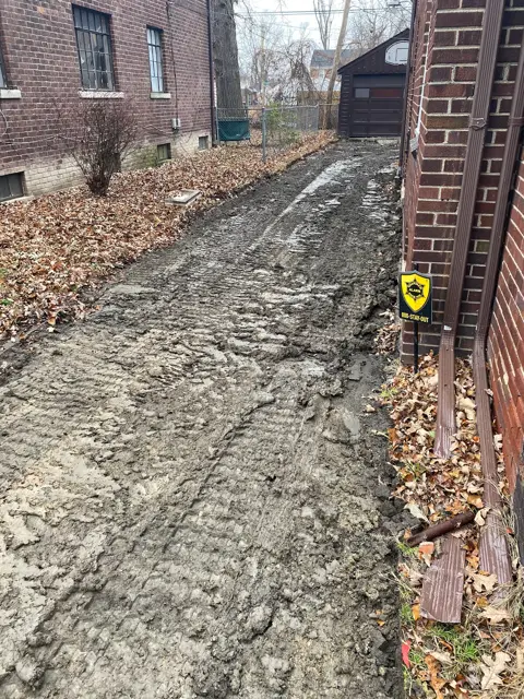 Concrete demo, driveway removal