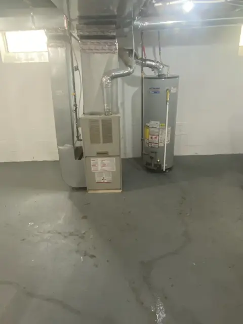 Furnace and water heater install